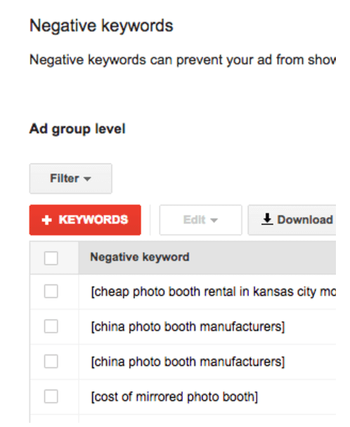 adwords photo booth