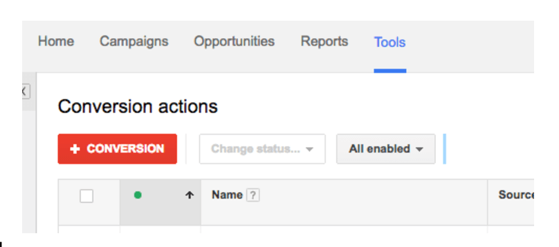 conversion tracking