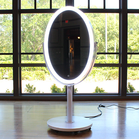 Oval Mirror Photo Booth Oval Mirror Photo Booth