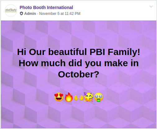 PBI October Earnings