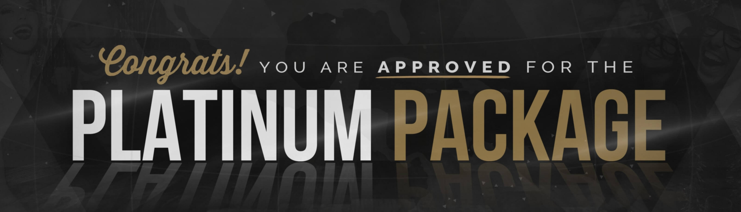 Platinum Package Banner Platinum Package Banner