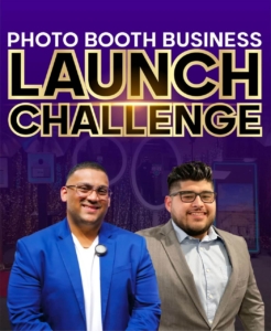 Photo booth business side hustle challenge