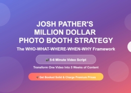 josh pathers photo booth video script